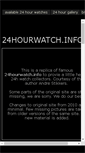 Mobile Screenshot of 24hourwatch.info